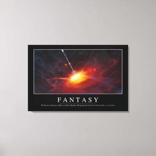 Fantasy: inspirationsoffert canvastryck (Framsida)