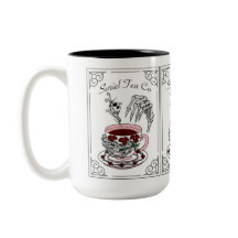Fantasy-inspirerad bokälskare-mugg