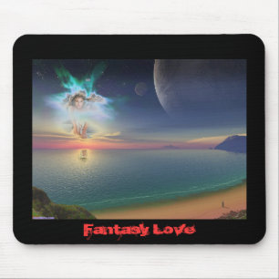 Fantasy Kärlek Mousepad Musmatta