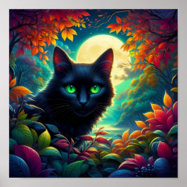 Fantasy Kattkonst Affisch