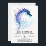 Fantasy Kids’ Dragon Äventyr Birthday Inbjudningar<br><div class="desc">Förtjusande på en resa vid vår Fantasy Kids' drakdag i Äventyr! Denna inbjudan, som är fylld av vismliga drakar och fantastiska landskap, inbjudan unga utforskare till ett party där fantasin flyter. Det pulserande färg och den dynamiska utformningen skapar en atmosfär som lovar en så magisk födelsedagserfarenhet som den är fylld...</div>