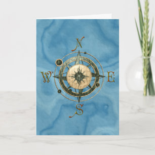 Fantasy-kompasdesign (keltisk) kort