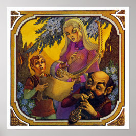 Fantasy-konsertutskrift Poster