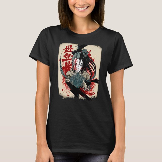 Fantasy Kuchisake om slaget mellan Bra och Evi T Shirt (Framsida)
