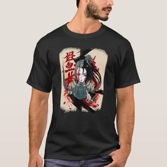 Fantasy Kuchisake om slaget mellan Bra och Evi T Shirt (Framsida)