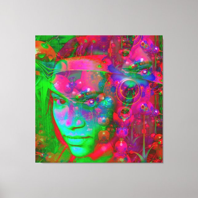 Fantasy Land Canvastryck (Framsida)