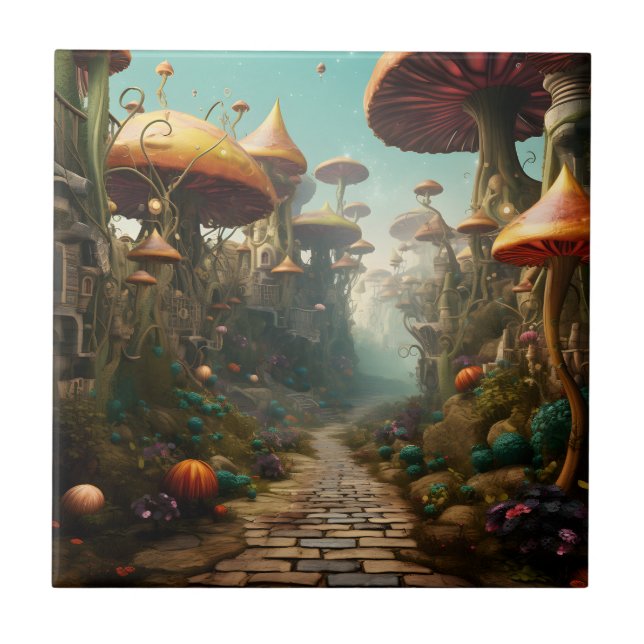 Fantasy Land Tile Kakelplatta (Framsidan)