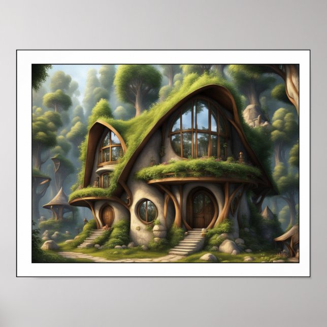 Fantasy Lands Poster (Framsidan)