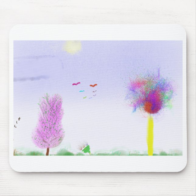 Fantasy Landscape Escape Mousepad Musmatta (Framsidan)