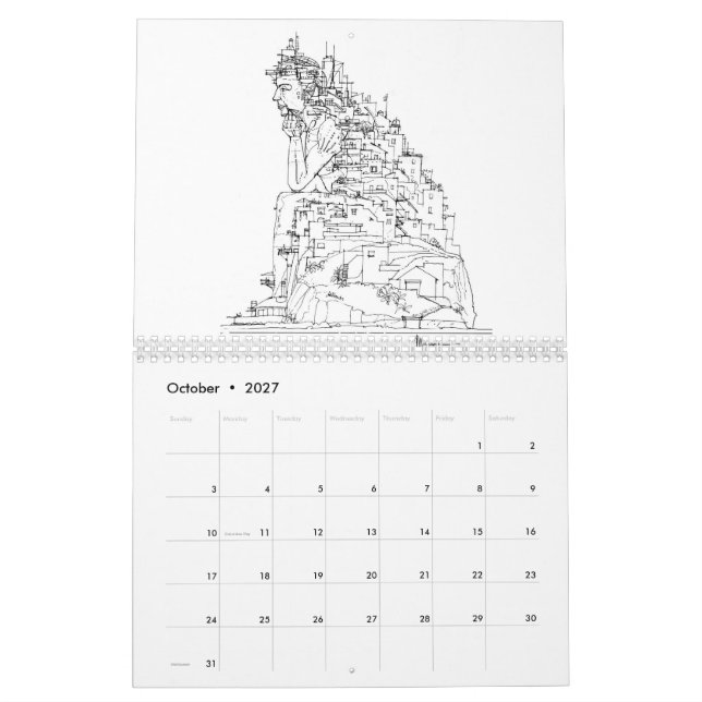 Fantasy Landscapes Kalender (Oct 2027)