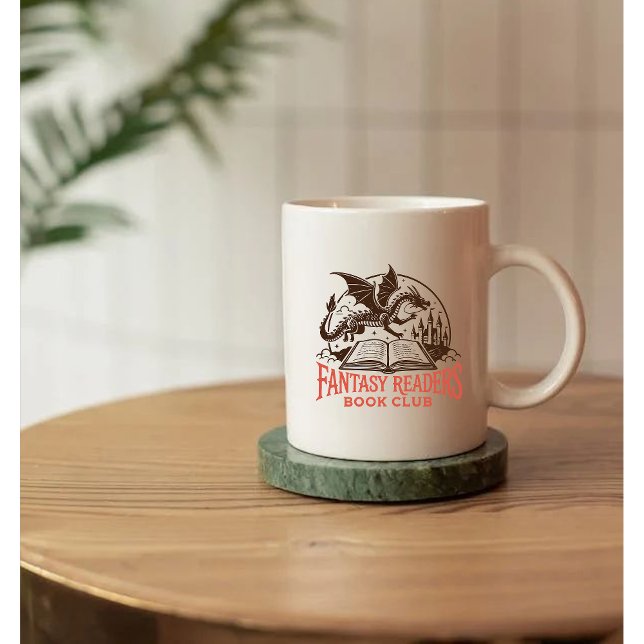 Fantasy läsarens bokklubb kaffemugg (Skapare uppladdad)