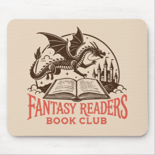 Fantasy läsarens bokklubb musmatta