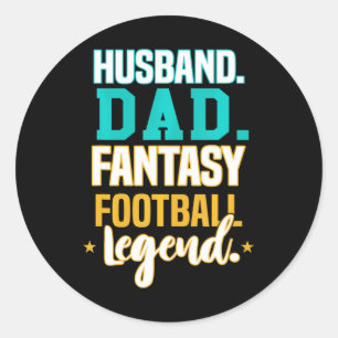 Fantasy Legend Far i Make Runt Klistermärke