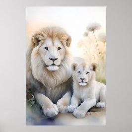 Fantasy Lejon Poster