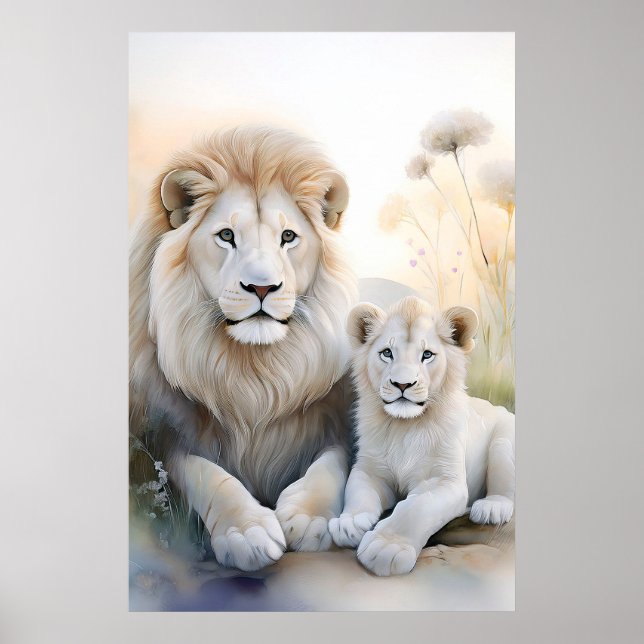 Fantasy Lejon Poster (Framsidan)