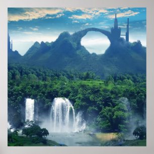 Fantasy liggande poster