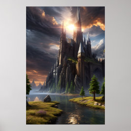 Fantasy liggande Poster