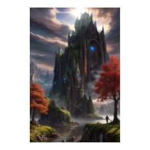 Fantasy liggande Poster