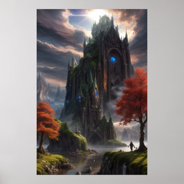 Fantasy liggande Poster