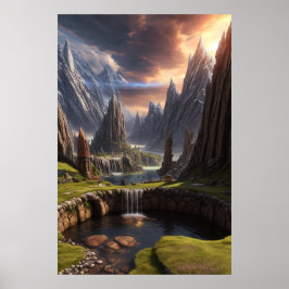 Fantasy liggande Poster