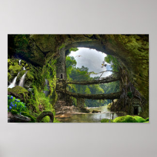 Fantasy liggande poster
