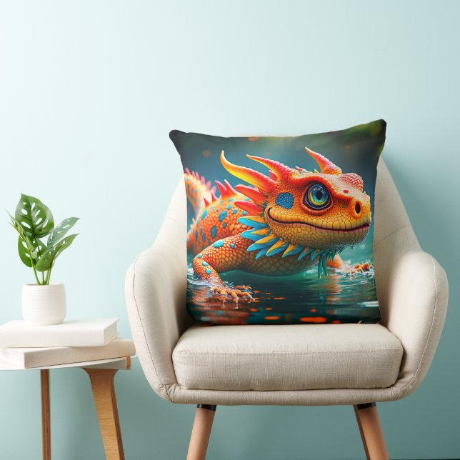 Fantasy Lizard Kudde (Stol)