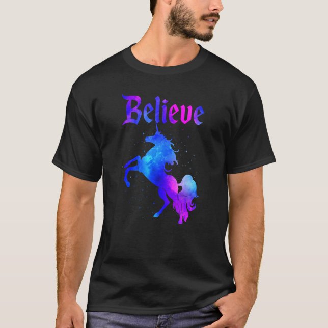 Fantasy Magic Horse T Shirt (Framsida)
