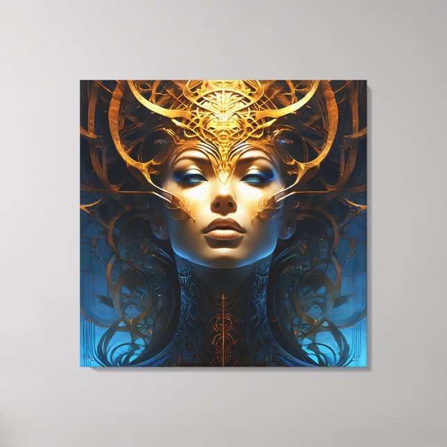 Fantasy magikonst canvastryck (Framsida)
