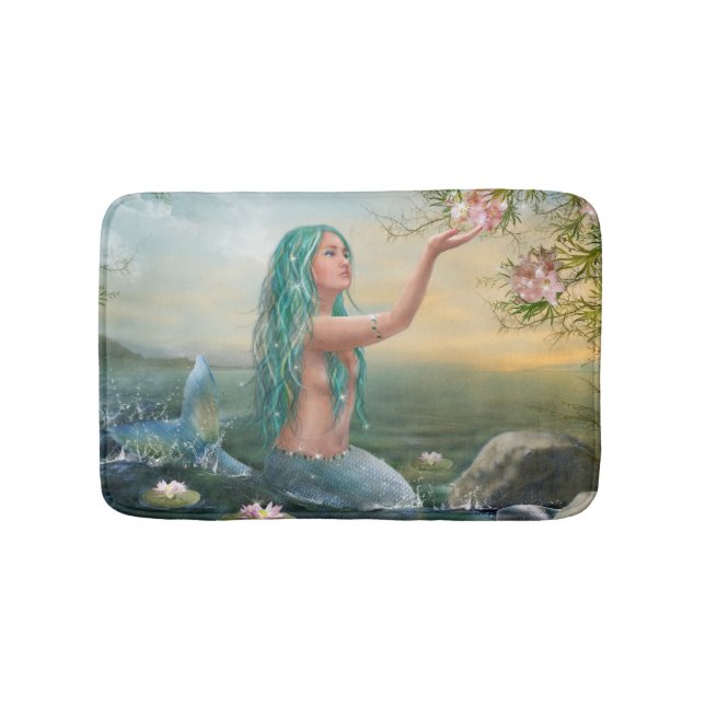 Fantasy Marine Sjöjungfru Ariek Bath Mat Badrumsmatta (Framsidan)