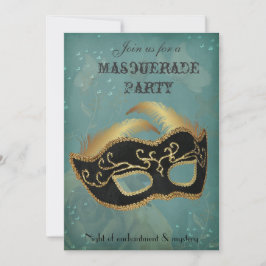 Fantasy Maskerad fest Inbjudan
