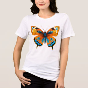 Fantasy med färglös fjäril t shirt