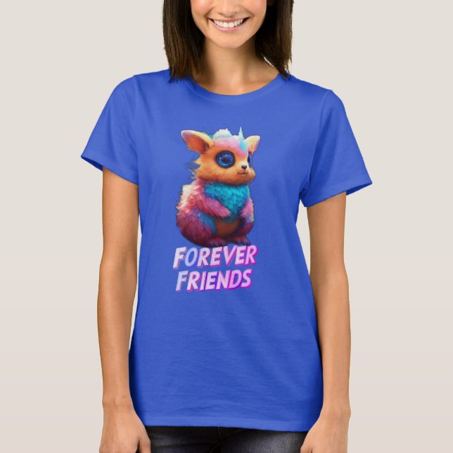 Fantasy med "Forever Friends" T Shirt (Framsida)