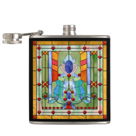 Fantasy med glasskikt fickplunta