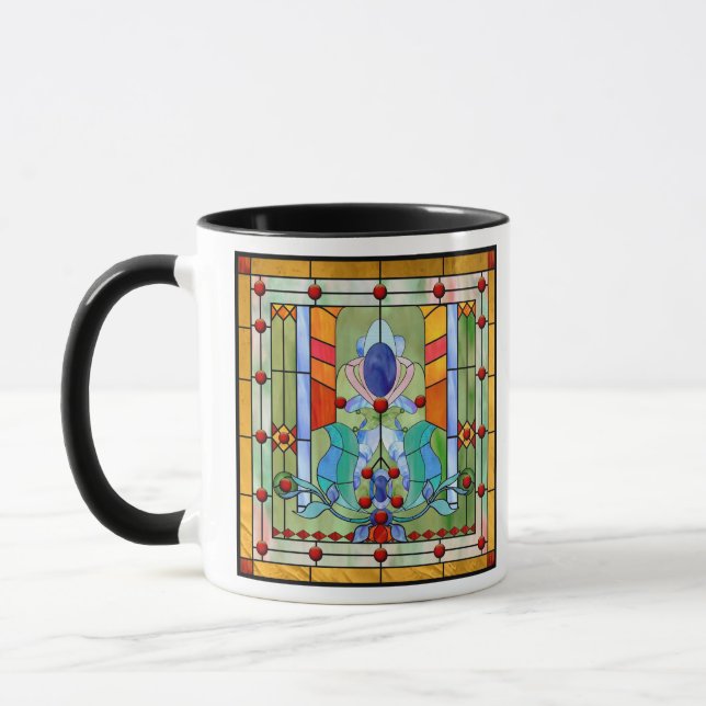Fantasy med glasskikt mugg (Vänster)