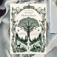 Fantasy medeltida gravyr Konst Bröllop 