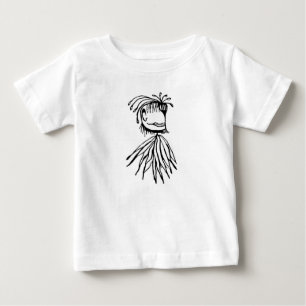 Fantasy monster sketchy teckning t shirt