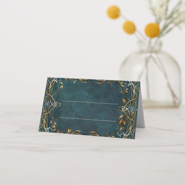 Fantasy-monteringskort Placeringskort (Framsida)