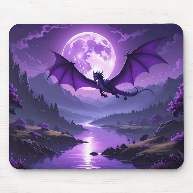 Fantasy Moonlight Mouse Pad for Gamers & Creators  Musmatta (Framsidan)