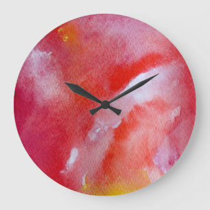 Fantasy move Round (stor) Wall Clock (stor) Stor Klocka
