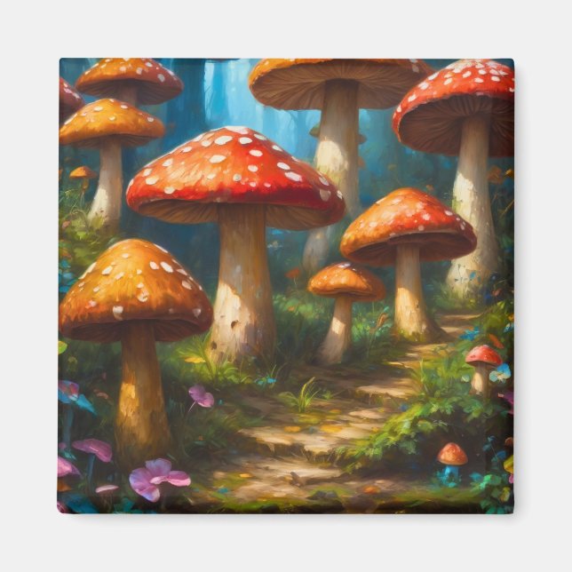 Fantasy Mushrom Magnet (Framsidan)