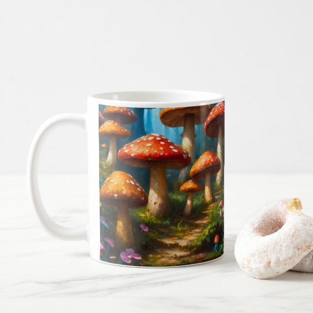 Fantasy Mushrom Mugg (Med munk)