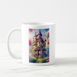 Fantasy Mushroom House Mugg