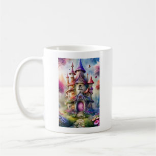 Fantasy Mushroom House Mugg