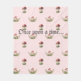 Fantasy Mushrum Fleecefilt