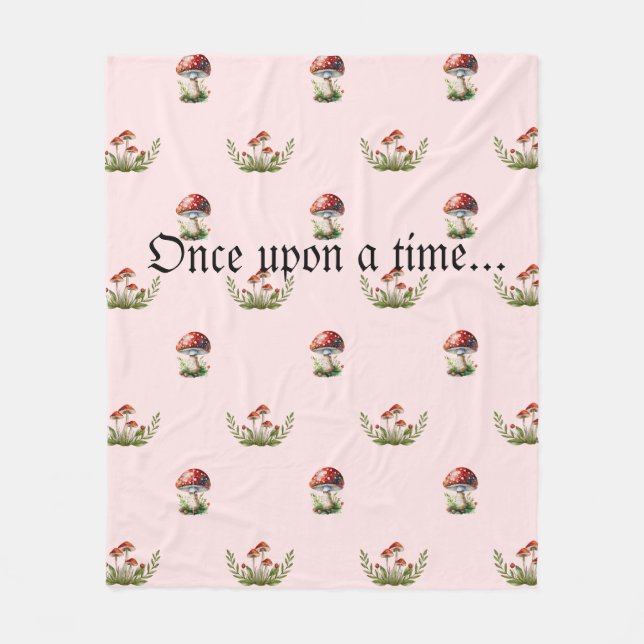 Fantasy Mushrum Fleecefilt (Framsidan)