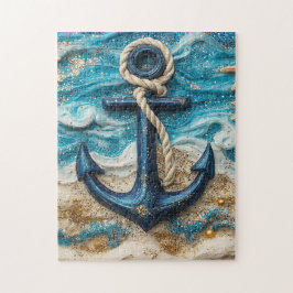 Fantasy Nautical Sea Anchor Pussel