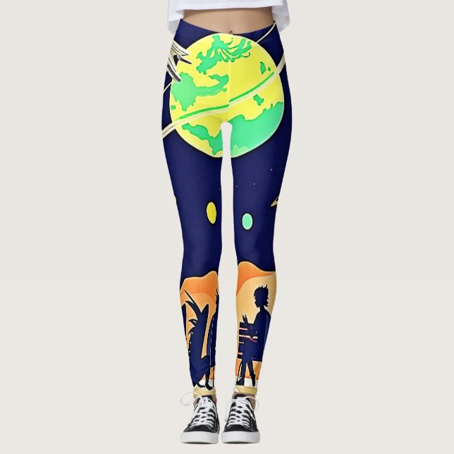 Fantasy Night Rendezvous Leggings (Framsida)