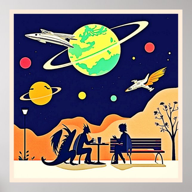 Fantasy Night Rendezvous Poster (Framsidan)