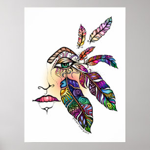 Fantasy öga Fantasy Art 18x24 Poster