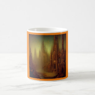 Fantasy Painting 9 - Abandoned City Kaffemugg